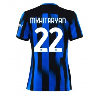 Billiga Inter Milan Henrikh Mkhitaryan #22 Hemma fotbollskläder Dam 2023-24 Kortärmad